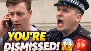 &ldquo;YOU&rsquo;RE DISMISSED!&rdquo; &mdash; Auditor SHUTS DOWN Aggressive UK Cop 😳🚨