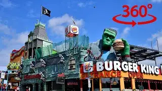 Streets of Niagara Falls in 360 !!!