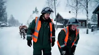 Russian Winter Adventure Video Ready #yapayzeka