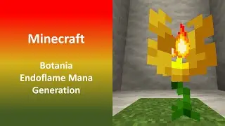 Automated Botania Endoflame Mana Generation - Minecraft Direwolf20 1.20 Let's Play S1E31