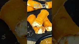 Cheesy Paneer Bread Roll