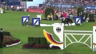 Nations Cup Aachen 2014 round 2: Marcus Ehning & Plot Blue