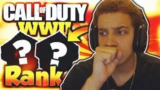 This is What I'm RANKED in Call of Duty WW2... (HIGHER THAN SCUMP)