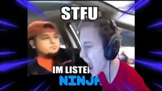 STFU im listening to NINJA MEME
