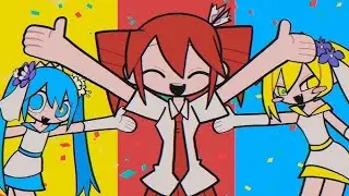 Miku vs Teto vs Neru - Baumkuchen End Credits sub espa&ntilde;ol / english subs 