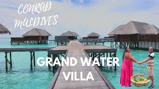 Conrad Maldives Grand Water Villa With Pool Tour