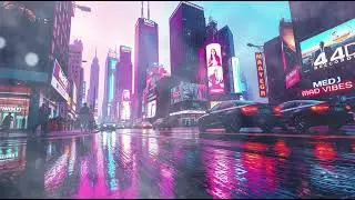 Violet Horizon 💜 #synthwave #retrowave #cyberpunk