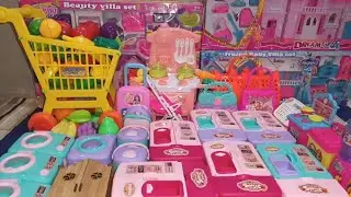 6 Minutes Satisfying with Unboxing Fancy Barbie Kitchen Toys Collection Review | ASMR