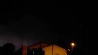 Fulmini a Besozzo (VA)