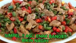 Wow.. Gokil Sampai Kaget Bisa Se'Enak ini [[ ResepTUMIS DAGING SAPI SIMPEL ASLI ENAK BANGET 