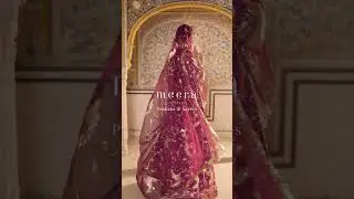 Timeless Royalty | Exquisite Rajputi Poshak ✨ #poshaksbymeera #kishangarh #rajputiposhak