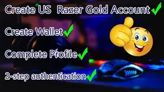 How to create razer gold 2 step 🙂 Authentication complete profile 🤑 #razergold #razer #gold #viral