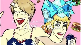 [APHHetalia AMV] - Lady Gaga Character Theme songs