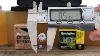 Бонусный материал понедельника: сравнительный обзор 30 Super Carry &mdash; Hornady Critical Defense против Remington HTP