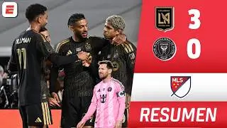 INTER MIAMI de LIONEL MESSI sufre DOLOROSA GOLEADA en su DEBUT de temporada vs LAFC | MLS