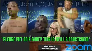 Zoom Court Disaster: Shirtless, Smoking, and Showering Defendant's Cringe-Worthy Performance