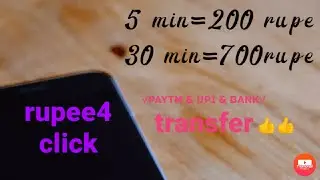 unlimited  paytm cash earning application (ruppe4click).5000 for 7 days .instatnt withdrawal.
