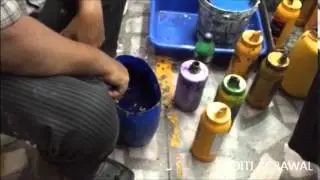 Pigment Print Paste Making