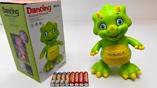 Unboxing Electric Dancing Dinosaur, Police Car, Doraemon Remote Control Car, Electric Jellyfish
