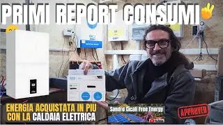 ​💰CALDAIA ELETTRICA⚡LA BOLLETTA DI FINE ANNO✔️COSTI E BENEFICI🔋OFF GRID​​✔️#perte #fotovoltaico
