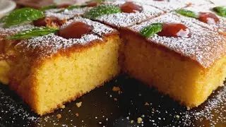 Stop Making Dry Cake! Grandma’s Secret for Moist Sponge Cake//Grandma's Sponge Cake