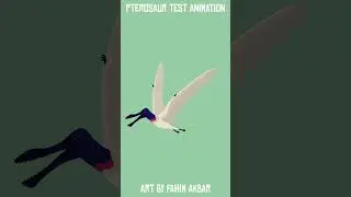 Candeleros Pterosaur animation test