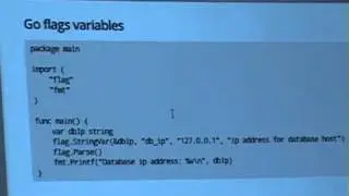Command line tools development in Go