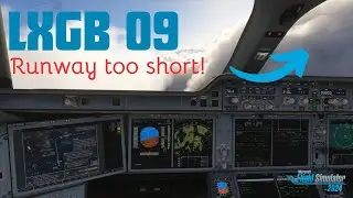 Illegal A350 Low Vis Approach into Windy Gibraltar | From TOD to TDZ