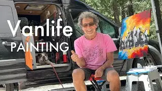 Vanlife painting 