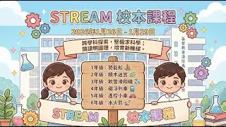 2026-01-26至29日 STREAM 校本課程 跨學科探索，堅毅求科學；閱讀明國理，培育新棟樑。