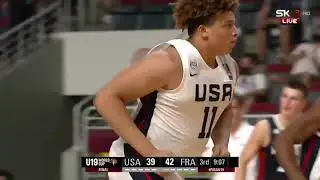 Kenneth Lofton vs FRANCE U19  16 PTS           7.11.21