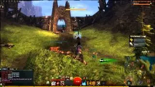 Guildwars 2 Raining Arrows On Orges in WvW with Siege!!
