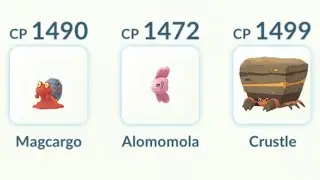 Pok&eacute;mon GO Love Cup | Magcargo Alomomola Crustle | Great League GBL PvP Battle