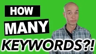 How Many Keywords Do You Need to START an Amazon Affiliate Site?