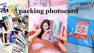 packing photocard asmr ^^ ||mora