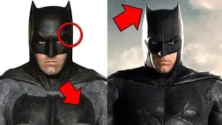 Batman vs Superman - Justice League - Batsuit Comparison In Depth Analysis