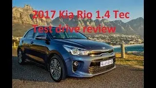 2017 Kia Rio 1.4 Tec test drive review
