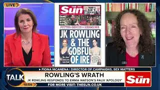 JK Rowling speaks on Emma Watson | Fiona McAnena on Talk Talk