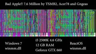 [Black MIDI Perfomance] Windows 7 winmm.dll vs ReactOS winmm.dll #1