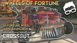 Crossout -- Fortune Wheel Mine Launchers -- New 0.9.0 Firestarters Legendary Weapon