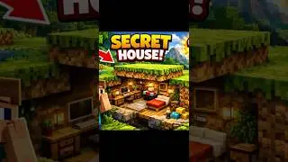 I Built a SECRET House in Minecraft!#shorts #2026