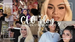 THE MFING QUEEN Stacey Rosado Lights Up Hair QUEEN LA!!!