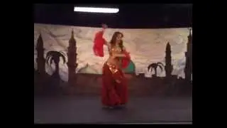 Latin-Arabic Fusion Belly Dance and Drum Solo with Cris! Basimah from Santa Barbara
