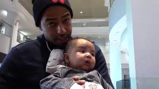 Brandon Watson and His Baby LIliana Skye EsNews Boxing