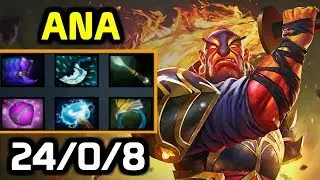 TI8 Winner Ana destroys pub with Ember - Ana Ember Spirit full gameplay