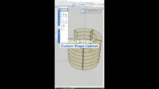Quick Draw : Custom Shape Cabinet