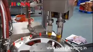 Spout Filling Machine and Capping Machine