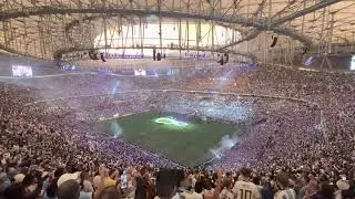 Messi lifting the World Cup trophy and Fireworks🎇 | Argentina vs France | 2022 FIFA World Cup Final