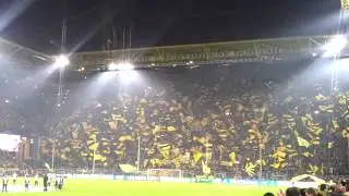 Borussia Dortmund vs Schachtar Donezk Choreo Champions League 05.03.2013 BVB CL S&Uuml;DTRIB&Uuml;NE HQ