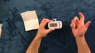 Nexgadget refrigerator waterproof thermometer, easy to read LCD display review